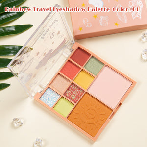 
            
                Load image into Gallery viewer, Rainbow Travel Eyeshadow Palette
            
        