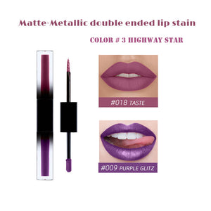 Matte-Metallic Double Ended Lip Stain