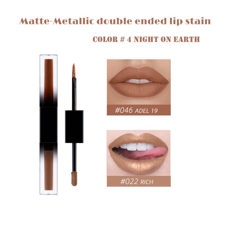 Matte-Metallic Double Ended Lip Stain