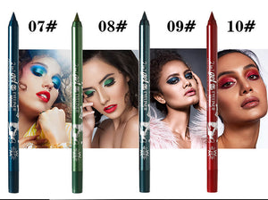 Double Use Eyeshadow & Eyeliner Pencil 10 Colors