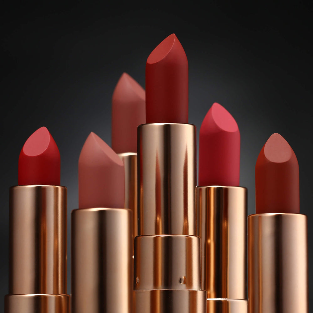 6 Lipsticks & 2 Eyeshadow All-in-one Set